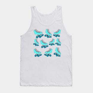 Vintage Roller Skates Tank Top